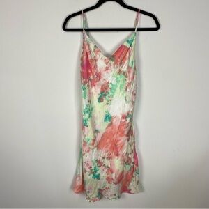 Gilli Tie Dye Midi Slip Dress Summer Spring vacation beach romantic